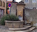 Fontaine du bourg de Loudes.