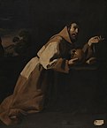Saint Francis in Meditation, 1639, Nasionale Galery