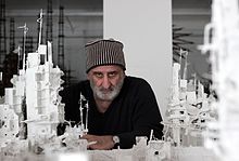 Gerry Judah, in his studio, 2014.JPG