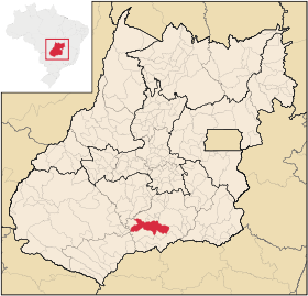 Localização de Goiatuba