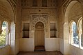 Interior con el mihrab