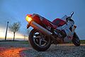 Honda VFR 800 FI RC 46 von 1999 – 50th Anniversary Limited Edition / Heckansicht