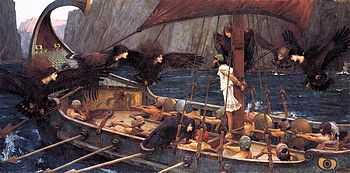 Odysseus and the Sirens de John William Waterhouse (1891)