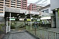 高架工事前の駅