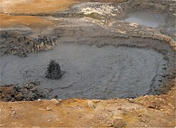 Mudpots at Hverir, Námafjall, August 2008