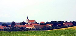 Krzelków skyline.