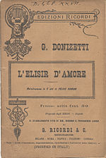 A(z) Szerelmi bájital (opera) lap bélyegképe