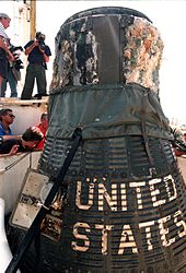 Liberty Bell 7 was recovered in 1999 Liberty Bell 7 1999.jpg