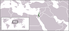 Położenie Izraela