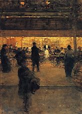 The Night Café, óleo sobre tela, cerca de 1910[8]