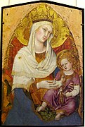 Taddeo di Bartolo, Madonna with Child, (1400).