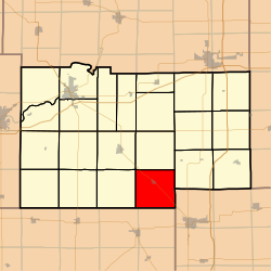 Location in Lee County