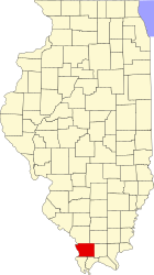 Contea di Union – Mappa