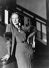 Marlene Dietrich, one of the biggest stars in German cinema history, was also a vocal figure in terms of politics. Marlene Dietrich 02.jpg