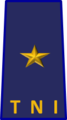 An Indonesian (IAF) air commodore's rank insignia.