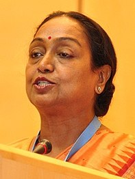 Indian National Congress Former Speaker Meira Kumar from Bihar