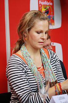 Michaela Badinková na veletrhu Svět knihy 2010