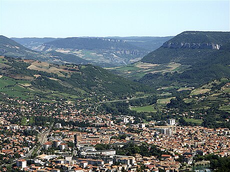 Vue générale depuis le sud