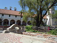 The Mission's lavandería was built by the Chumash Indians around 1806.