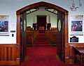 Sanctuary entrance from the narthex