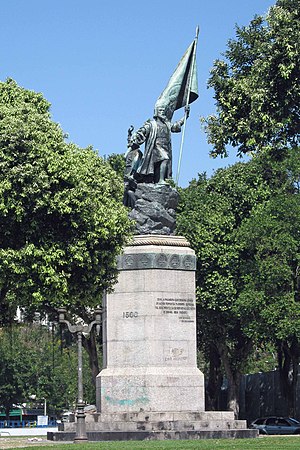 Português: Monumento à Pedro Álvares Cabral na...
