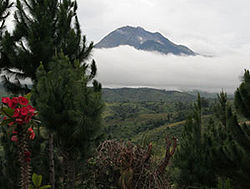 Pohled na Mount Apo