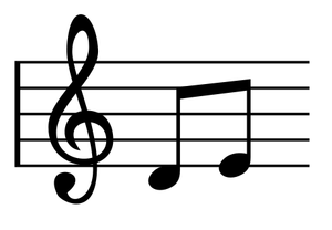 Common musical notes