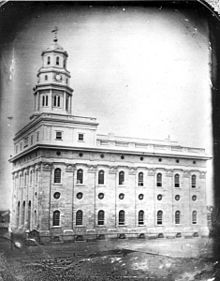 Undated photograph of the Nauvoo Temple.