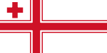 Tongas örlogsflagga