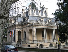 Die Villa Torre Malagrida in Olot (heute als Jugendherberge genutzt)