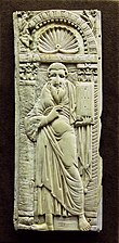 Mramorová plaketa apoštola Pavla z o 6. alebo začiatku 7. storočia
