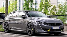 A Peugeot 508 SW Peugeot 508 SW Peugeot Sport Engineered Cropped.jpg