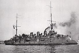 194-мм орудие Modèle 1893 на броненосном крейсере «Потюо»
