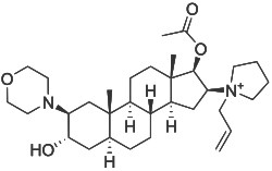 Strukturformel von Rocuronium