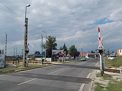 A 111-es főút Dorog területén