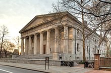 Second Bank of the United States, Philadelphia, 1818-1824, by William Strickland Second Bank of the United States, Philadelphia.jpg