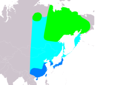 Distribución de Sibirionetta formosa