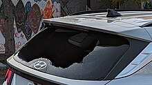 Smash-and-grab thefts also occur with vehicles. Smash-and-grab attack in Oakland.jpg