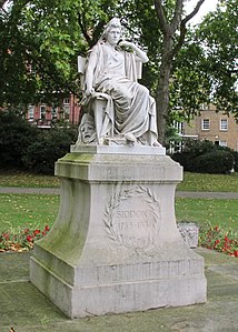Estatua de Sarah Siddons en Paddington Green, Londres.[13]​