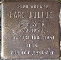 Stolperstein für Hans Julius Leiser (Im Dau 12)