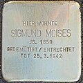 Stolperstein für Sigmund Moises (Aachener Straße 412)