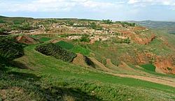 View of the village of Taktser