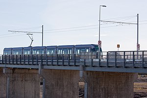 Новое расширение Luas подверглось критике со стороны пассажиров, которые не могут припарковаться (5119270530) .jpg