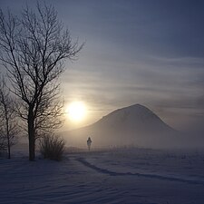 Toratau in winter