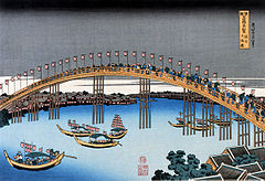 天満橋（葛飾北斎）