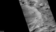 Weinbaum (crater), as seen by CTX camera (on Mars Reconnaissance Orbiter).