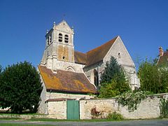 Chevet de l'église.