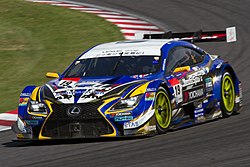 SUPER GTに参戦するWedsSport ADVAN RC F（2014年）