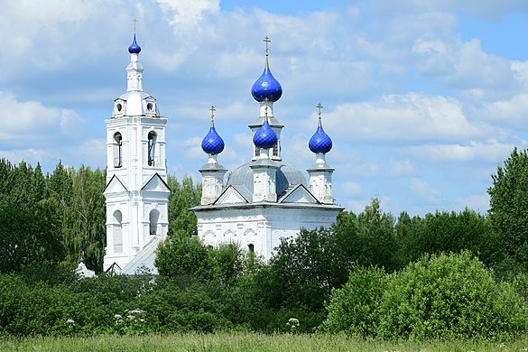 801. Смоленская церковь, Федоровское, Ярославский район Автор — Viola Luchansky