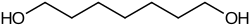 Strukturformel von 1,7-Heptandiol